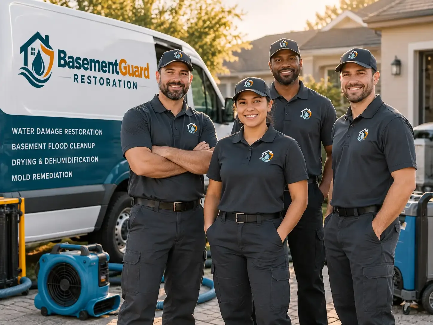 Basement Water Damage Restoration company in Winton, NC